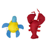 Fofos Turtle With Lobster Summer Cat Toy