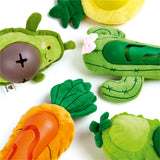 Fofos Green Beans Cute Treat & Squeak Dog Toy