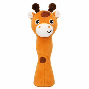 Fofos Plush Giraffe Dog Toy