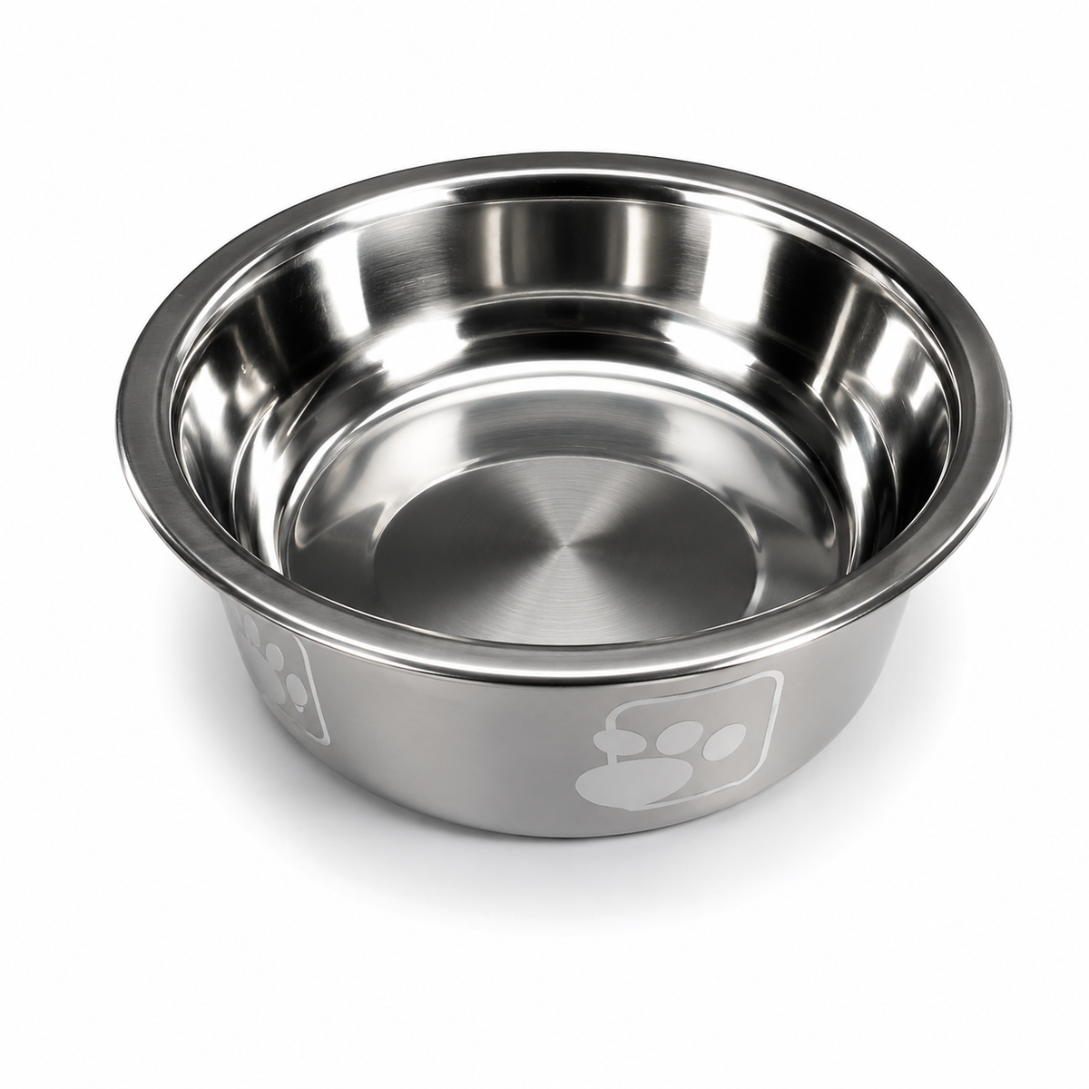 Pawmates Plastic + Ss Feeding Bowl