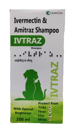 Amitraz shampoo top for dogs