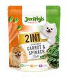 JerHigh : 2-in-1 Chicken with Carrot & Spinach Bite Dog Treats