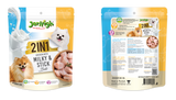 Jerhigh Chicken With Milky And Stick Bite 2 In 1 Dog Treat