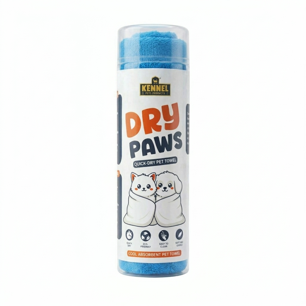 Kennel Dry Paws Quick-Dry Pet Towel
