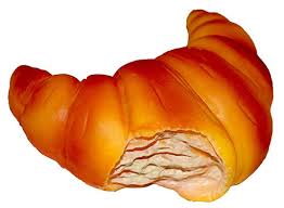 Kennel Vinyl Croissant Dog Toy 2021