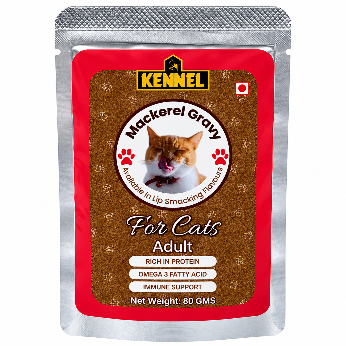 Kennel Mackerel Gravy Cat Pouch