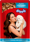 Drools Real Chicken and Chicken Liver Chunks in Gravy Puppy Food (Buy 5 Get 1 Free)