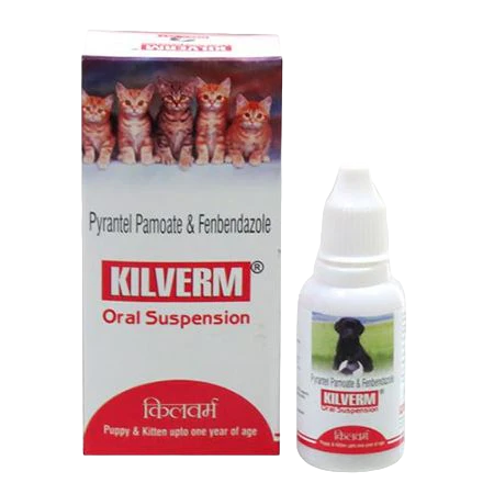 Mera Pet Kilverm Oral Suspension for Dogs Cats - Main Image
