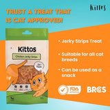 Kittos Chicken Jerky Strips Treat Cat