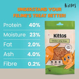 Kittos Chicken Jerky Strips Treat Cat