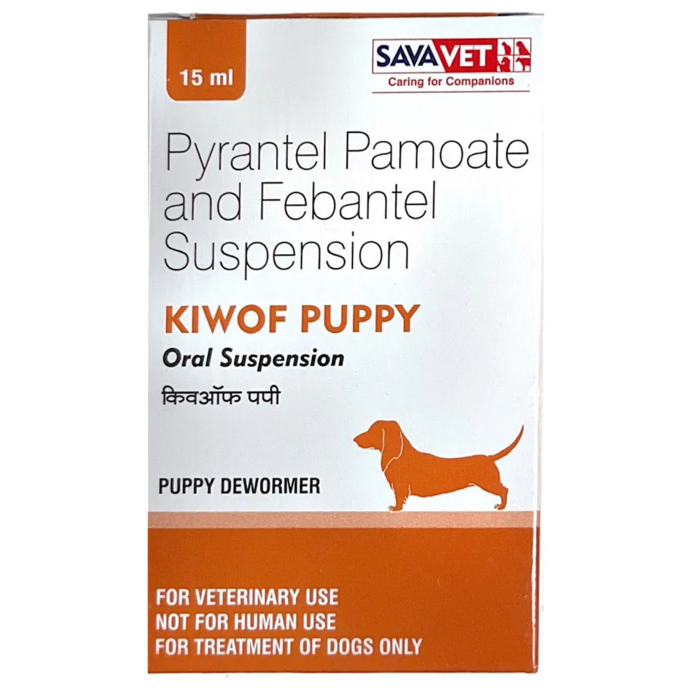 Savavet Kiwof Puppy – Oral Deworming Suspension