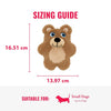 Kong Snuzzles Kiddos Teddy Bear Dog Toy