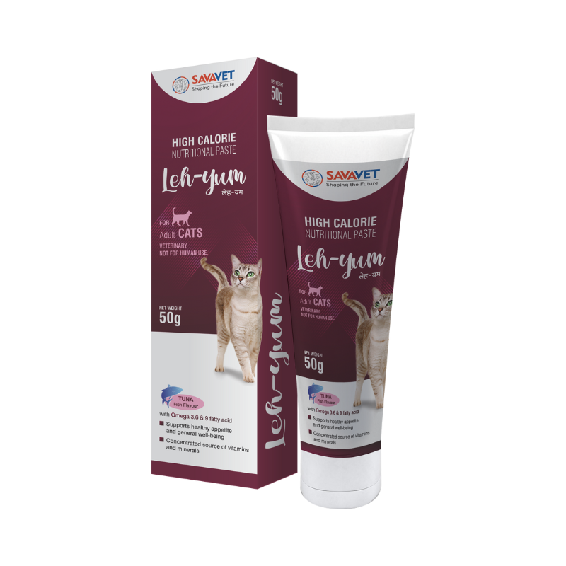 SavaVet Leh-Yum Nutritional Paste for Cats