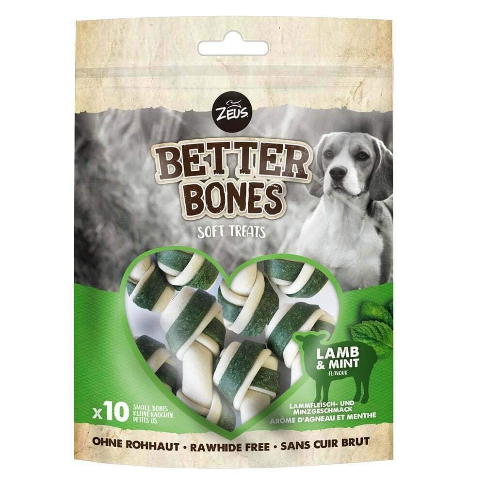 Zeus: Better Bones Soft Dog Treats – Lamb & Mint
