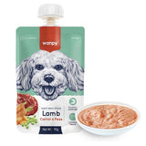 Wanpy Tasty Meat Paste – Lamb with Carrot & Pea Dog Treat