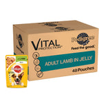 Pedigree Adult With Lamb In Jelly 100g Pouch - Pack of 12