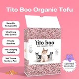 Tito Boo Tofu Activated Cat Litter - Lavender