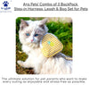 A+a Pets 3 In 1 Harness Set For Dogs & Cats With Leash & Bag