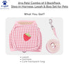 A+a Pets 3 In 1 Harness Set For Dogs & Cats With Leash & Bag