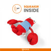 Fofos Sealife Lobster Dog Toy