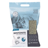 M-Pets Bentonite Super Clumping Cat Litter – Baby Powder Scented (Yellow)