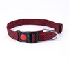Kennel Premium Reflective Nylon Dog Collar – Adjustable Click Lock Collar
