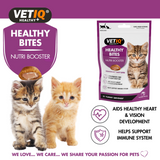 Vetiq Healthy Bites Nutri Booster For Cats & Kittens