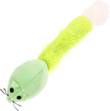 Smarty Pet Plush Rat Toy with Fur Tail for Cats