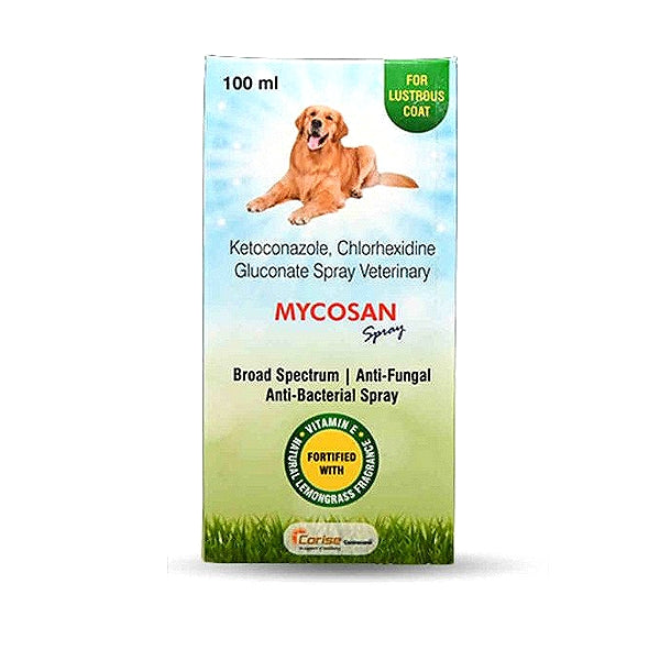Corise Mycosan Anti-Bacterial Spray For Dogs