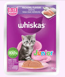 Whiskas Junior Mackerel Flavour In Jelly Cat Pouch