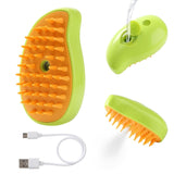 Paw Story 3 In 1 Self Cleaning Steamy Massage Brush