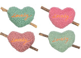 Trixie Matatabi Heart Plush Dog Toy (Color May Vary)