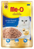 MeO Delite Tuna in Jelly Adult Cat 85g Pouch - Pack Of 12