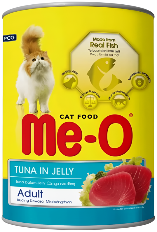 MeO Tuna In Jelly Adult Cat (Tin)