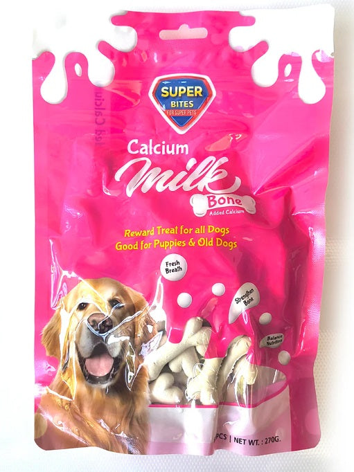 Super Bites Calcium Milk Bone Dog Treat