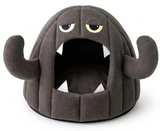 Canes Venatici Premium Monster Plush Calming Pet Cave Bed Pet House