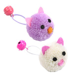 Smarty Pet Plush Mouse With Bell Cat Toy 2 Pcs Pack