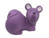 EE Toys Latex Squeaky Bite-Resistant Booty Mouse Chew Toy