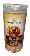 Naughty Pet A to Z Alphabites Fun With Words Dog Biscuits