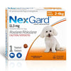 Boehringer Ingelheim: Nexgard Chewable Tablets - Flea & Tick Protection for Extra-Small Dogs (2 - 4 kgs) - 3 tablets