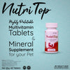 Areion Vet - Nutri Top Tablets - Multivitamin & Mineral Supplement for Pets
