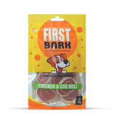 First Bark : Chicken & Cod Roll – Yummylicious Dog Treats