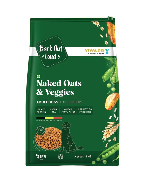 Vivaldis Bark Out Loud Naked Oats & Veggies Adult Dry Dog Food