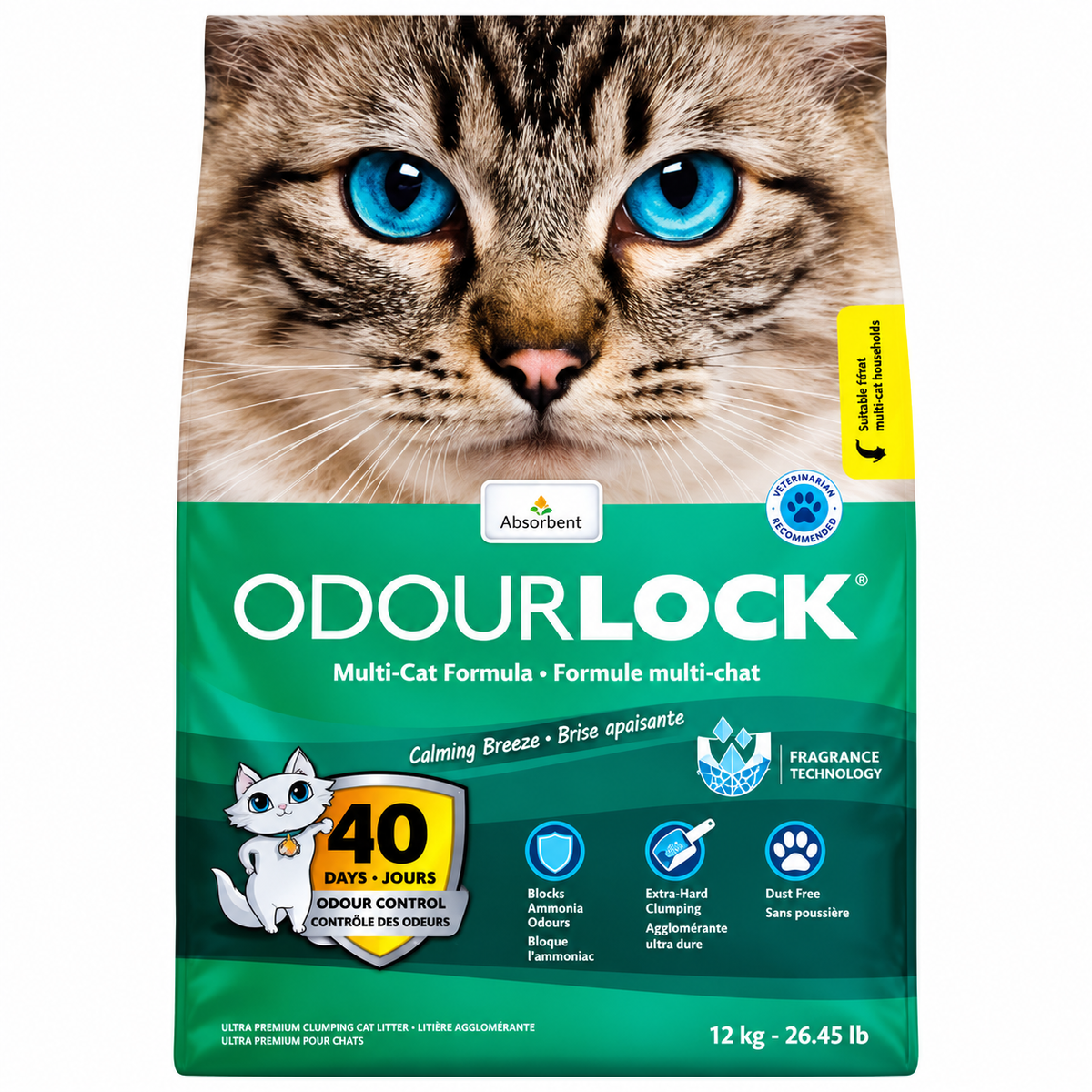 Intersand Odour Lock - Calming Breeze Cat Litter