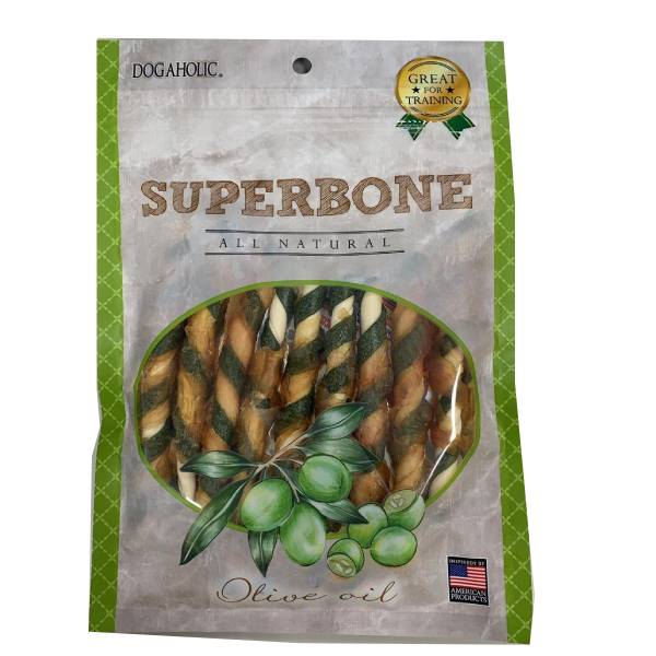 Dogaholic Superbone All Natural Olive Oil Stick Dog Treats