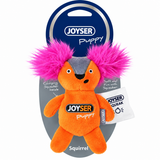Joyser Puppy Squirrel With Replaceable Squeaker Dog Toy-Orange