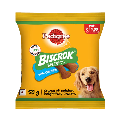 Pedigree : Biscrok Dog Biscuits – Lamb Flavour (Trial Pack)