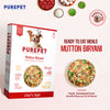 Purepet Mutton Biryani Fresh Food For Dogs