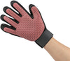 Trixie Fur Care Glove Massage & Shine - Pink & Black