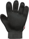 Trixie Fur Care Glove Massage & Shine - Pink & Black
